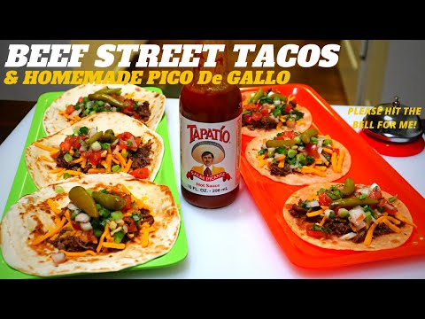 BEEF STREET TACOS|HOWTO MAKE DELICIOUS STREET TACOS...