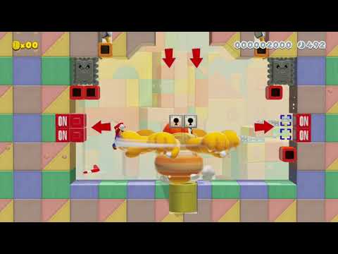 ☐◆☐Power-Up Factory☐◆☐ by HuGyPoTaTo 🍄 Super Mario Maker 2 #aen 😶 No Commentary