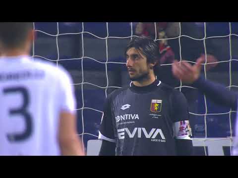 Il gol di Barella - Genoa - Cagliari 2-1 - Giornata 27 - Serie A TIM 2017/18