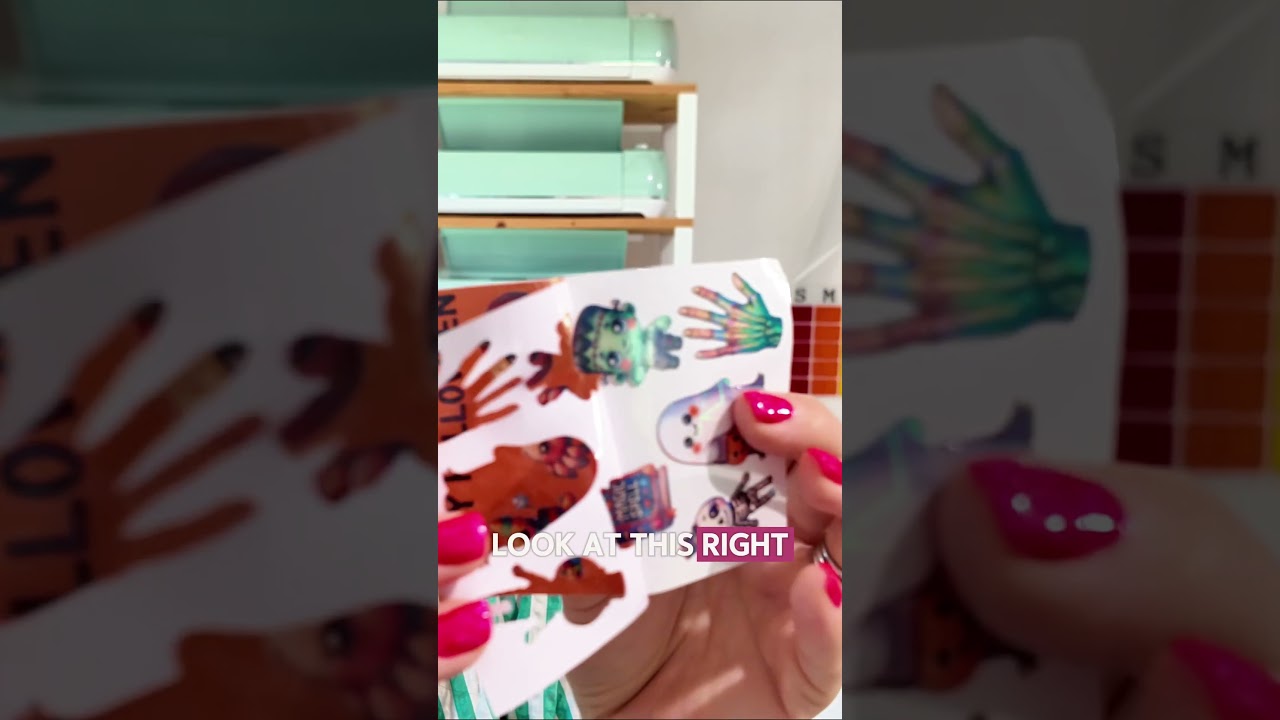 Get Mesmerized By Our Holographic Sticker Sheet Featuring Siser Juliet!