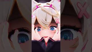 人生リセットボタンぽち―w / Life Reset Button Pochi【モココ・アビスガード / Mococo Abyssgard】【MMD Hololive】 #Shorts