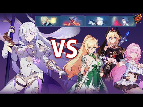 Dreamweaver Hare VS MPE, PE & BKE | Honkai Exalted Red Lotus Abyss 6.6 Beta