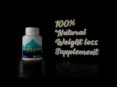 3D CGI commercial -Alpilean natural weight loss supplement