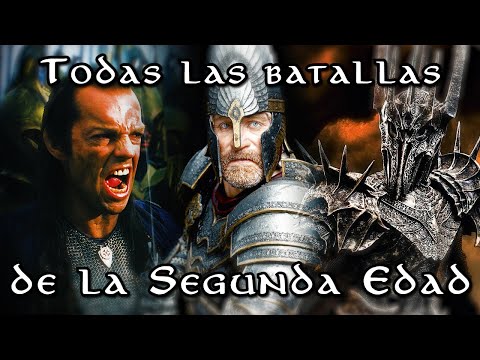 El Señor de los Anillos: Todas las Batallas de la Segunda Edad Explicadas (Documental Animado) 4K