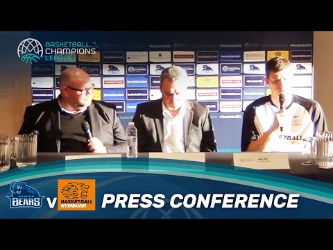 Bakken Bears (DNK) v CEZ Nymburk (CZE) - Press Conference - Basketball Champions League