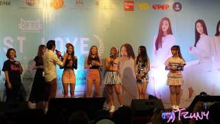 [FANCAM] 151011 Lucky Fans & CLC @ Time Square