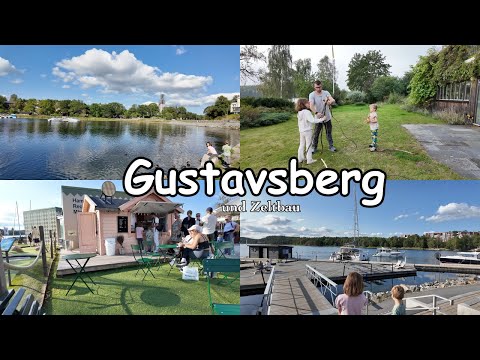 Gustavsberg | Zeltbau | in Schweden