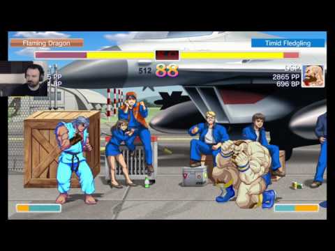 Ultra Street Fighter 2 1st Online MP pt48 - Only Lag Can Beat Gief