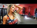Autumn Blair Bikini Post Contest Workout At Iron Religion In Orlando Olympia Elite Body ProTan