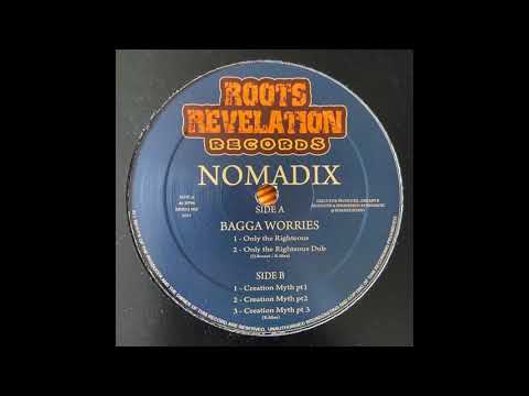 Only The Righteous Dub - Bagga Worries - Nomadix - Limited Editition Dub Plate Pressure #2 RRR12 005