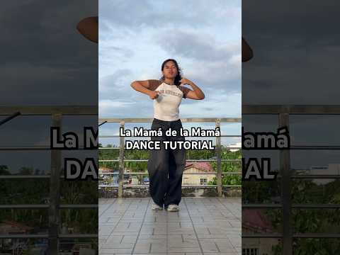 La Mamá de la Mamá TikTok Dance Tutorial Slow and Mirrored  #dancechallege