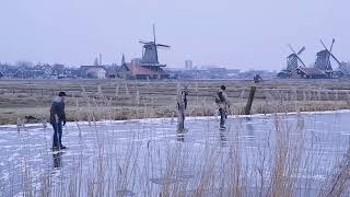 Zaandam - Schaatsen op de Zaanse Schans - Altan - Ten Thousand miles - 03-03-2018