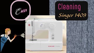 How to open & clean Singer 1409 Sewing Machine #sewingmachine #cleaning #easy #diy #singer #howto