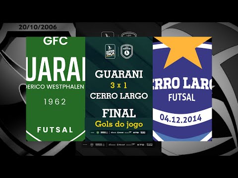 GOLS DO JOGO – GUARANI 3 X 1 CERRO LARGO | FINAL | SUPERTAÇA FARROUPILHA 2023 | MASCULINA