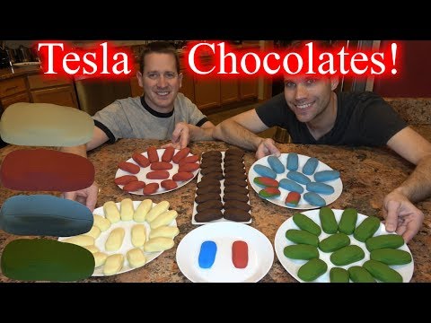 Tesla Key Fob Chocolates! Valentine's Day Special!
