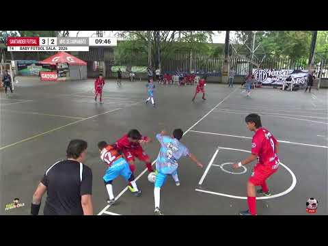 Santander Futsal Vs Municipio de Campamento. Baby Fútbol Sala 2026