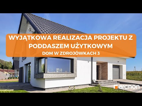 Dom w zdrojówkach 3 – Elegancka realizacja I ARCHON+ Projekty Domów