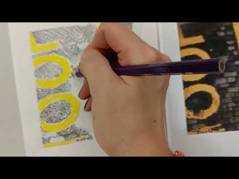 Boyle Family Pastiche - Mark-making