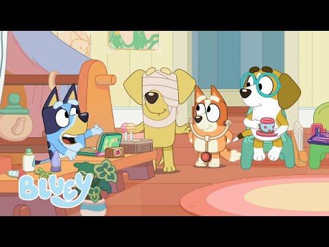 Capa de Hora dos jogos com os amigos! | Bluey Português Brasil Canal Oficial
