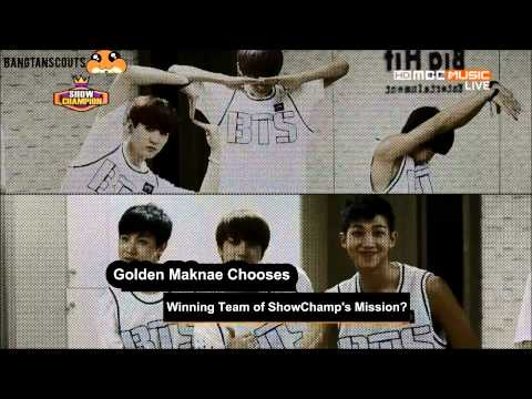 131106 BTS (Practice Room) Show Champion [ENG SUB]