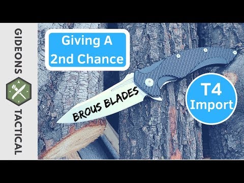 Giving A 2nd Chance! Brous Blades T4 Import