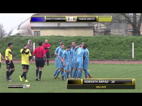 RÓNA FC DOMBÓVÁR - TAMÁSI 2009 FC   4:1   (2:0)