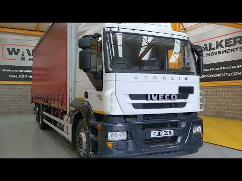 New In Stocklist For Sale: IVECO STRALIS 26 TONNE, 6 X 2 CURTAINSIDER – 2012 – FJ12 CCN