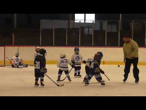 7.1.2018 ZS Louny př.utkání HC Slovan Louny (bílí) - HC Rytíři Kladno A 10:8(3:4; 4:2; 3:2) III.tř.