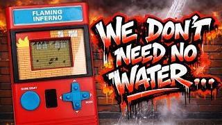 FLAMING INFERNO 1988 LCD from Playtime | Suspiciously Froggy Firefighting