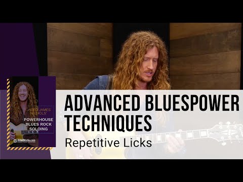 🎸 Jared James Nichols Guitar Lesson - Advanced Bluespower Techniques - Repetitive Licks  - TrueFire