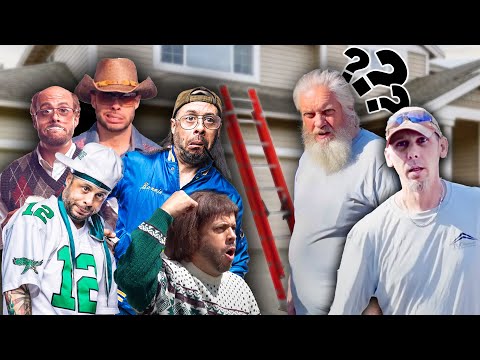 Gutter Boys…Pranking a work crew with 5 characters!