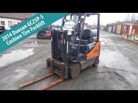 2014 Doosan GC25P-5 Propane Forklift - TRO 1107231