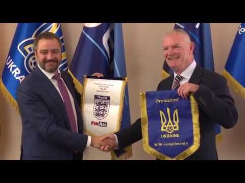 Андрій Павелко зустрівся з головою Асоціації футболу Англії