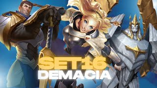 La compo DEMACIA sur le SET 16 de TFT - LUX GAREN GALIO