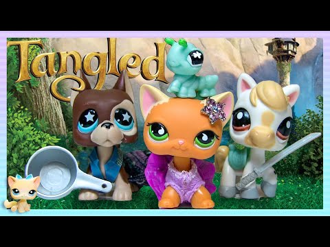 Disney Princess as an LPS! - Disney Tangled Characters in LPS Form