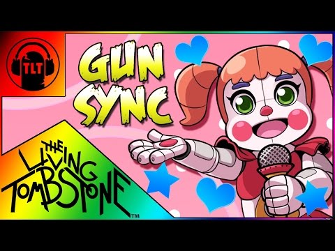 ♪ I CAN'T FIX YOU ♪ ~ The Living Tombstone FNAF SISTER LOCATION Gun Sync Song (Lyric Video Remix)