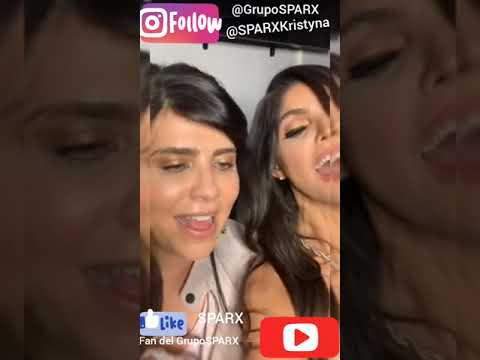 SPARX -  Kristyna  Sanchez y Ana Barbara cantando en vivo NO Hay Otro Amor #SPARX #GrupoSPARX