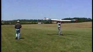 preview picture of video 'Merlyn 4M Sailplane Maiden Flight  - Wauconda IL'