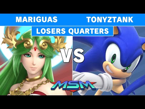 MSM Online 6 - Mariguas (Palutena) Vs TonyZTank (Sonic) Losers Quarters - Smash Ultimate