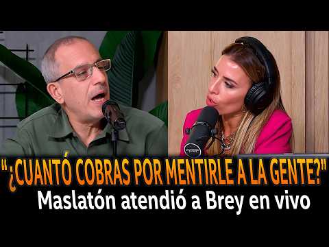 MASLATON le cantó las 40 en la cara a un libertario
