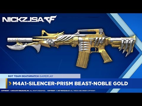 M4A1-S-Prism Beast-Noble Gold | CROSSFIRE China 2.0