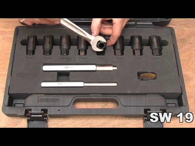 Video Teaser für Anwendungsvideo Radsicherungs-Demontageset KS Tools 913.1480