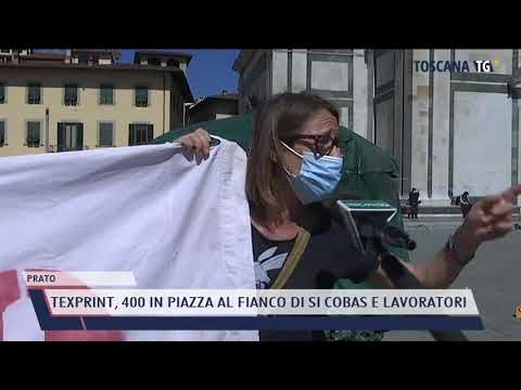 2021-04-24 PRATO - TEXPRINT, 400 IN PIAZZA AL FIANCO DI SI COBAS E LAVORATORI