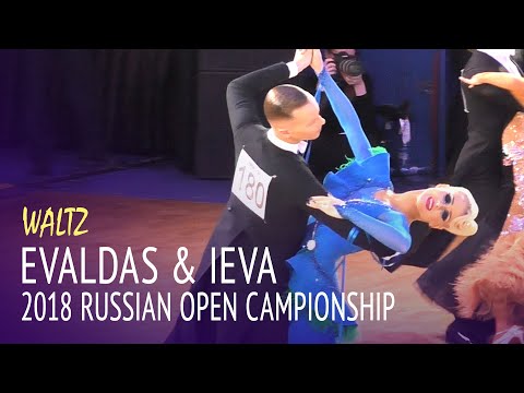 Evaldas Sodeika & Ieva Zukauskaite LTU = Waltz = ROC 2018 GrandSlam Standard