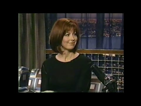 Dana Delany on "Late Night with Conan O'Brien" - 9/28/01