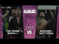 The Young Bucks Vs Ricochet Matt Sydal PWG ALL STAR WEEKEND 12 2016 FULL MATCH