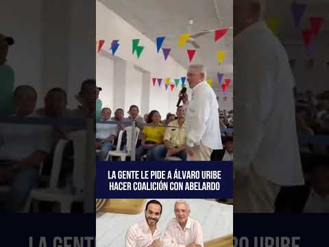 Le piden a Álvaro Uribe hacer coalición con el Tigre Abelardo para ganar en 1ra vuelta 🇨🇴