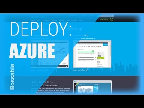 Bossable.com - 平均スタック。Azure へのデプロイ (Bossable.com - Mean Stack: Deploy to Azure)