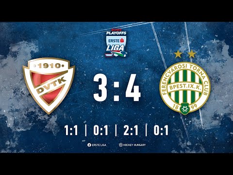 Gólösszefoglaló EL 189 - DVTK Jegesmedvék - FTC-Telekom 3-4 20230219