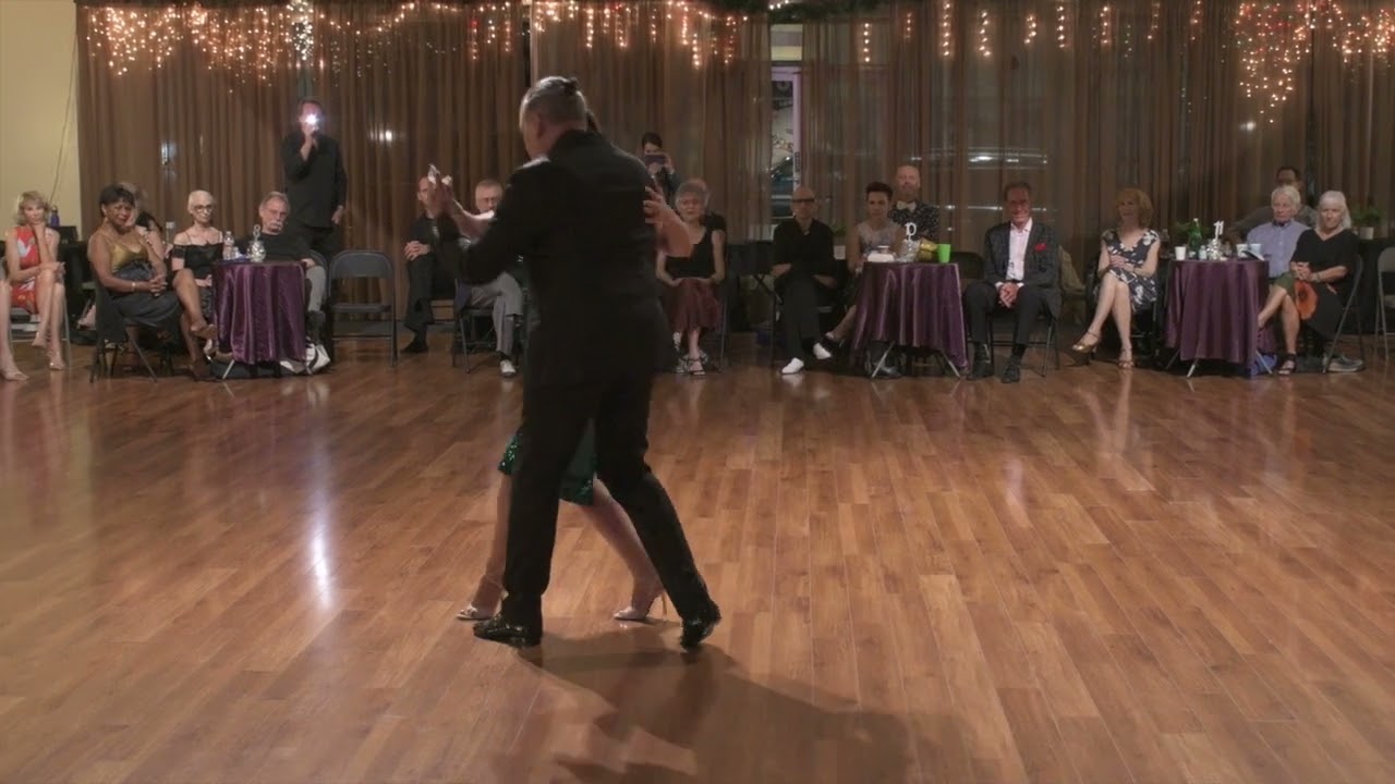 Pancho Martinez Pey and Yuliana Basmajyan at Milonga Gavito 2/3